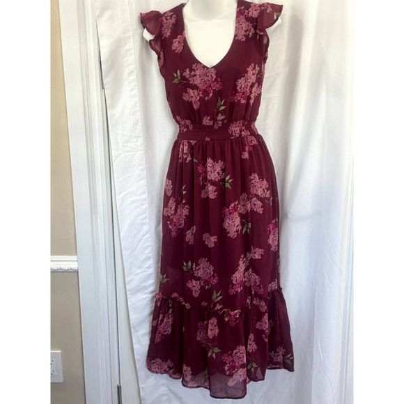 Rewind Women's Flowery Summer Dress Size XS New - Picture 2 of 9